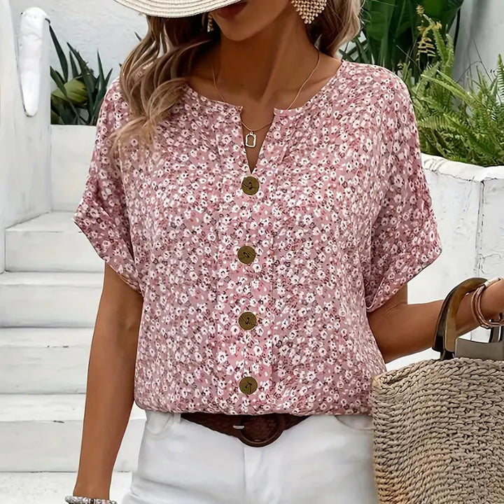 Virellea | Elegant floral blouse