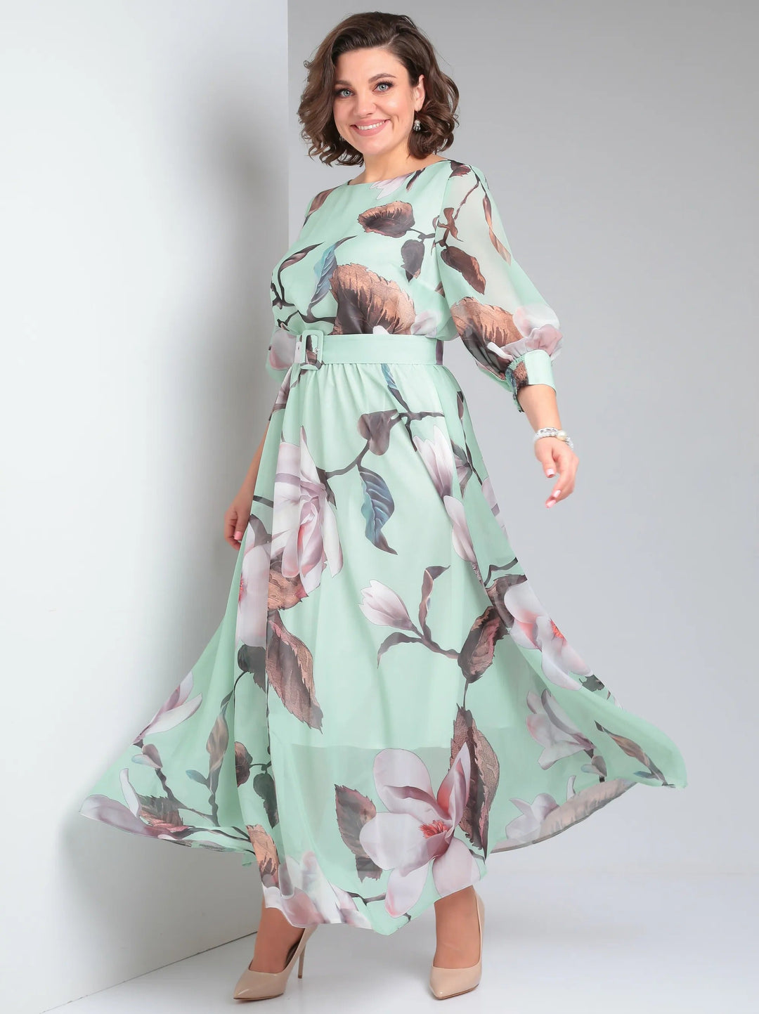SCARLETT | Long Sleeve Floral Dress