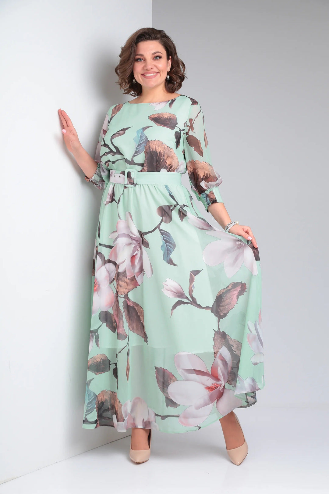 SCARLETT | Long Sleeve Floral Dress