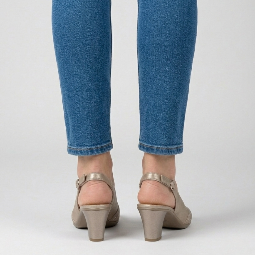 ALANA | Embellished Slingback Heels