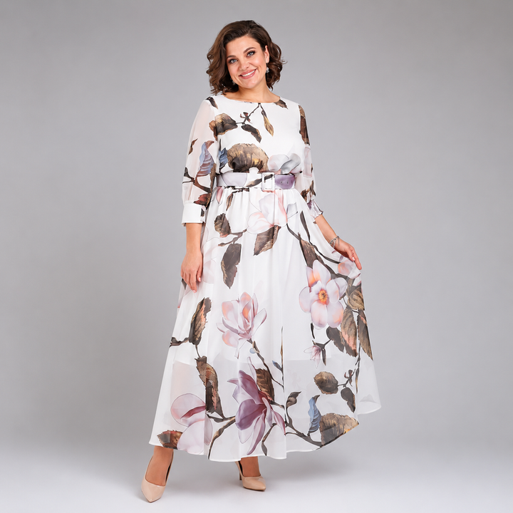 SCARLETT | Long Sleeve Floral Dress