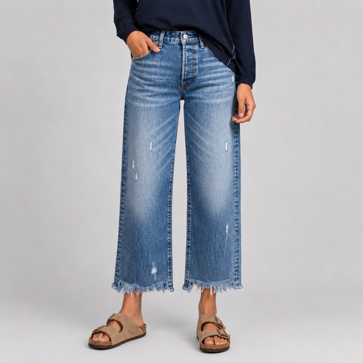DALIA | Retro Straight-Leg Jeans for Women