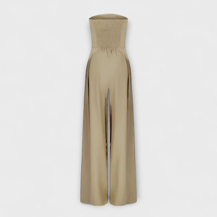 KIORA  | Elegant strapless jumpsuit