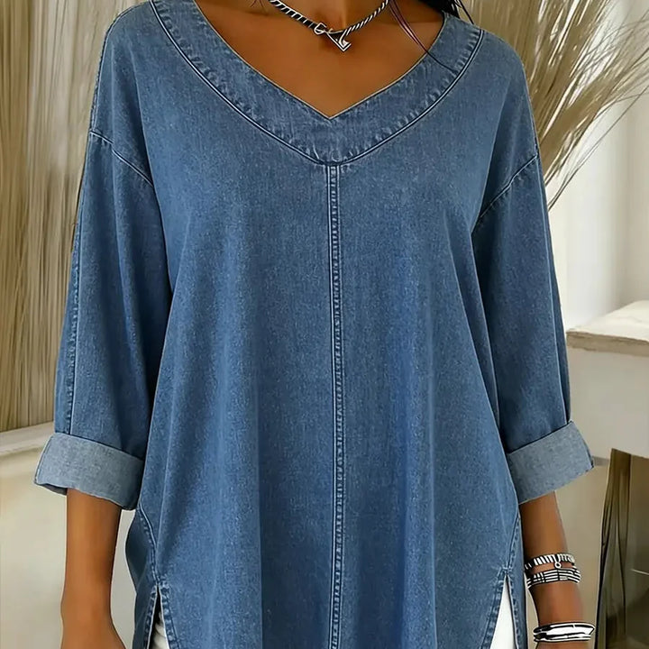JESSICA™ | Relaxed V-Neck Top