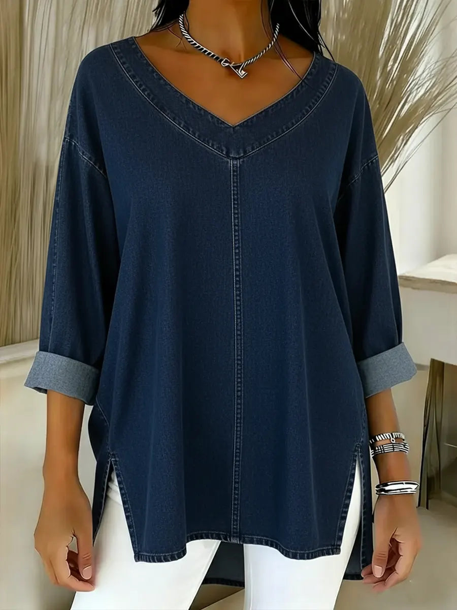 JESSICA™ | Relaxed V-Neck Top