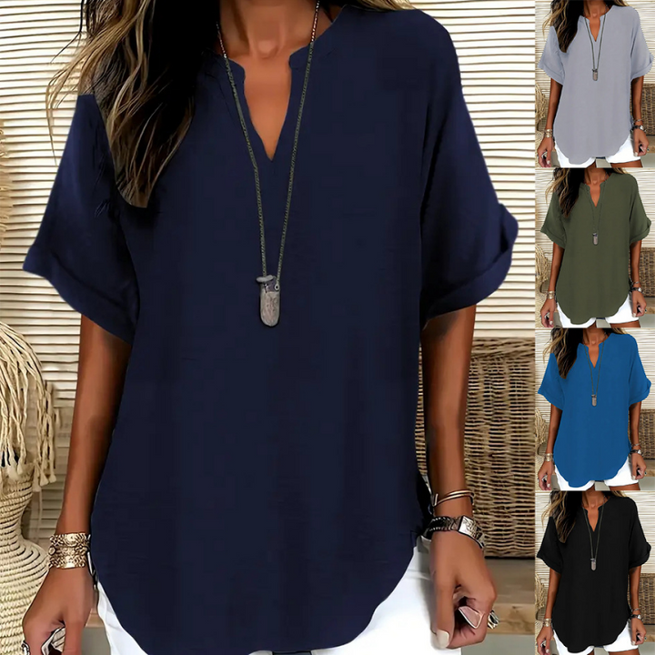 LAUREL | Airy V-Neck Blouse