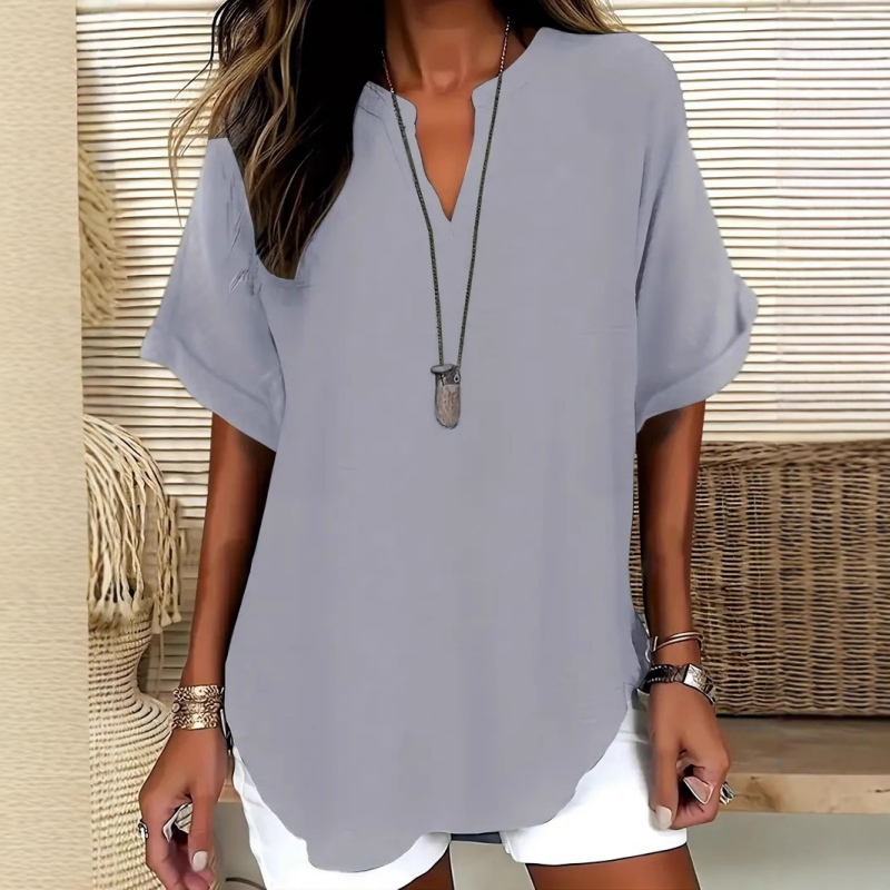 LAUREL | Airy V-Neck Blouse